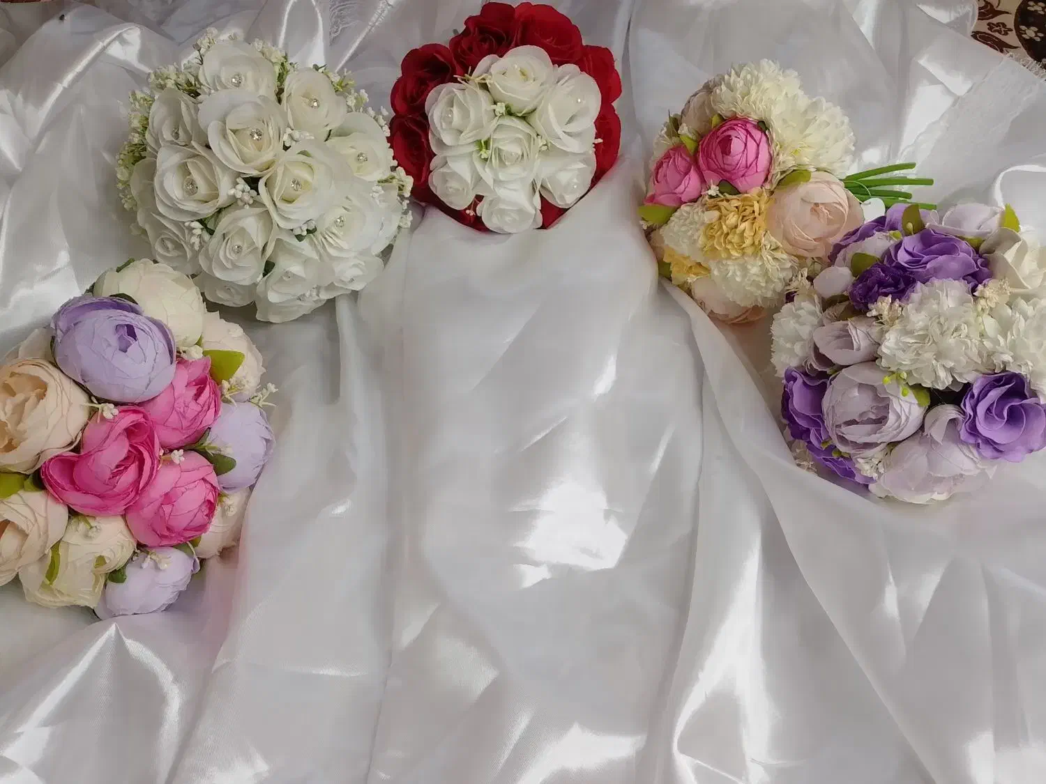 گل عروس|گل مصنوعی|حمیدیه, |دیوار