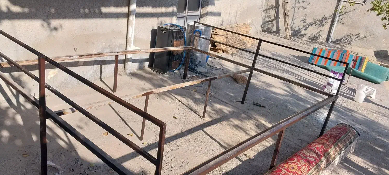 تخت برای باغ|تخت و سرویس خواب|مرند, |دیوار