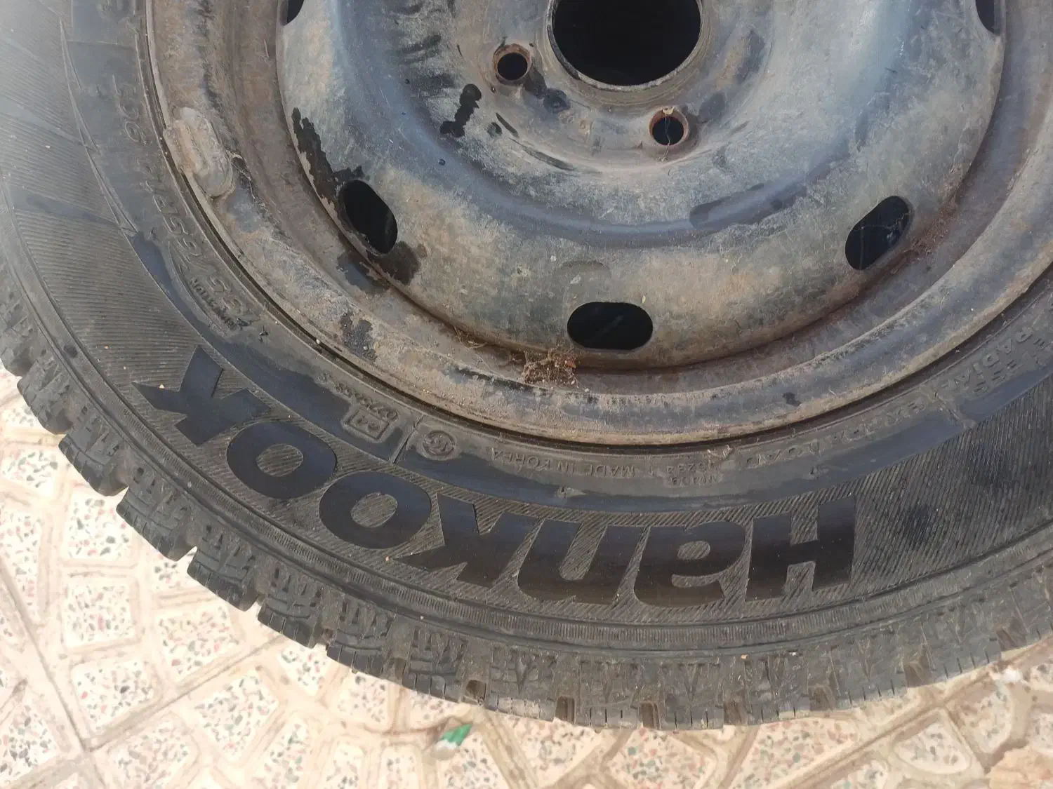 لاستیک یخ شکن هانکوک کره ۱۴|قطعات یدکی و لوازم جانبی|تبریز, |دیوار