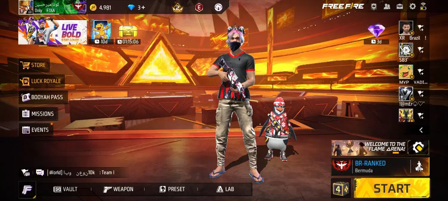 اکانت فری فایر طاق|کنسول، بازی ویدئویی و آنلاین|بیستون, |دیوار