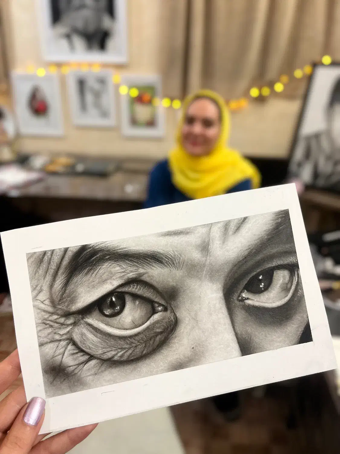 سفارش سیاه قلم به صورت مجزا و تکی|تابلو، نقاشی، عکس|قم, یزدان‌شهر|دیوار