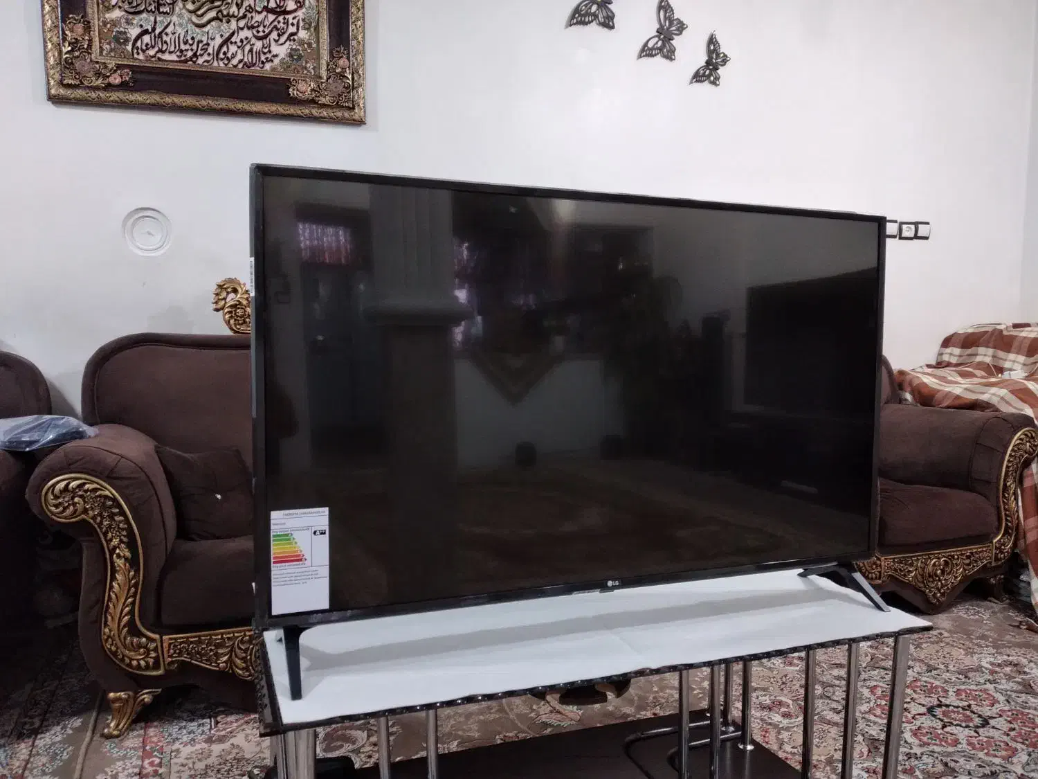 تلویزیون ال ای دی هوشمند 4K دوگیرنده ۴۹ ال جی|تلویزیون و پروژکتور|مشهد, مصلی (کارمندان اول)|دیوار