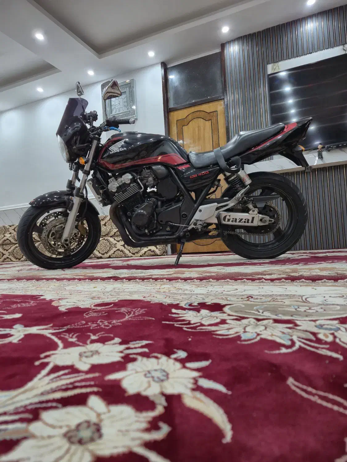 cb400مدل2005|موتورسیکلت|امیدیه, |دیوار