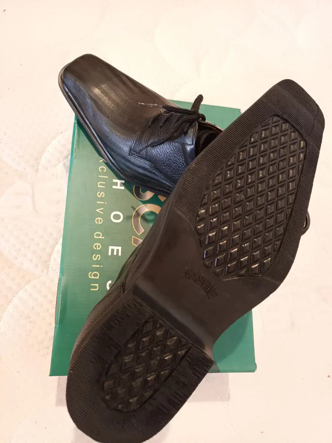 کفش مردانه ی چرم نو|کیف، کفش، کمربند|تبریز, |دیوار