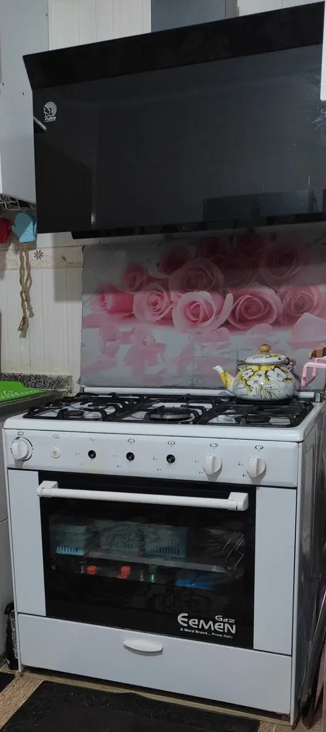 اجاق گاز طرح فر پنج شعله|اجاق گاز و لوازم برقی پخت‌وپز|جویبار, |دیوار