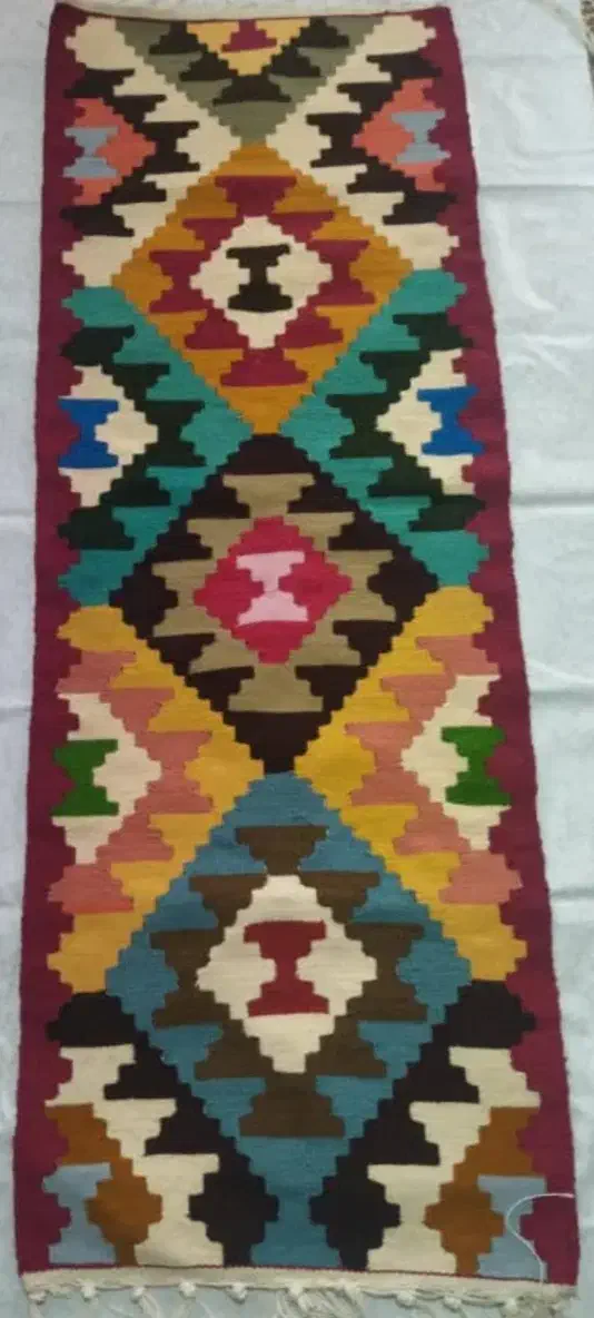 گلیم اکرولیک دست بافت|گلیم، جاجیم، گبه|رشت, سیا اسطلخ|دیوار