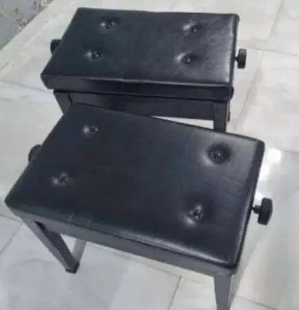 صندلی پیانو و اداپتور پیانو و چرخ پیانو|پیانو، کیبورد، آکاردئون|شیراز, درکی|دیوار