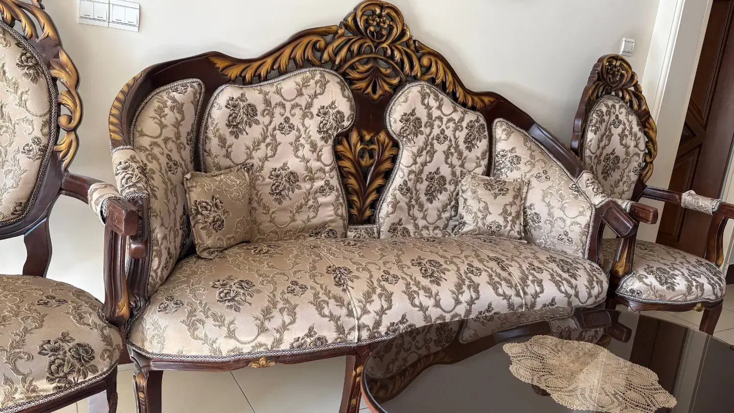 مبل ۹ نفره استیل|مبلمان خانگی و میز عسلی|بروجرد, |دیوار