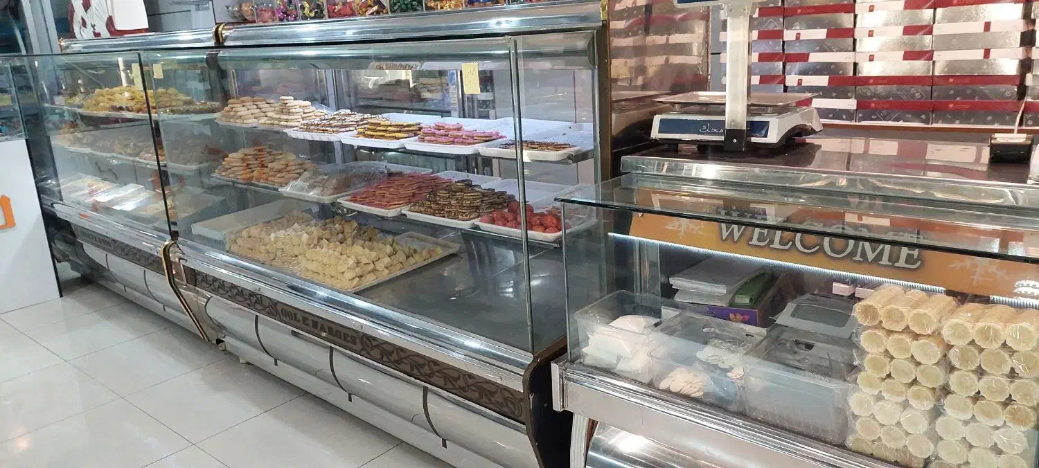 ویترین خشک قنادی  استیل|فروشگاه و مغازه|بوشهر, |دیوار