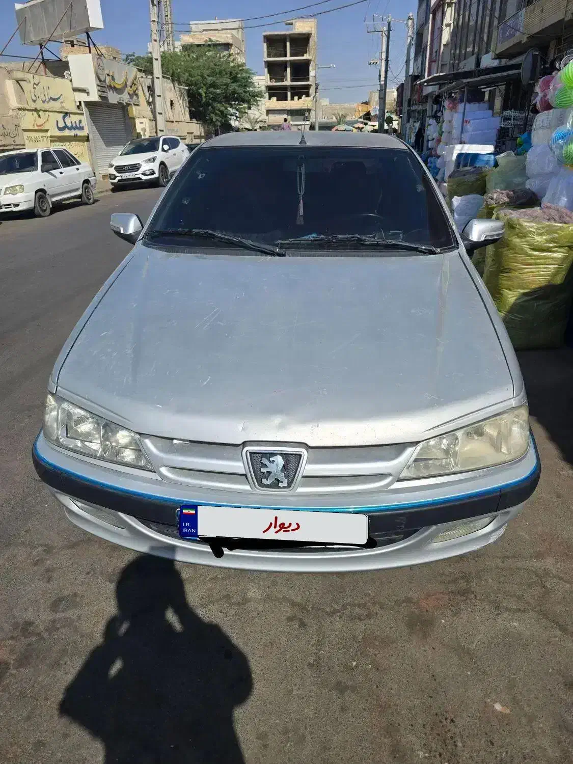 ماشین پژو پارس نقره|خودرو سواری و وانت|چابهار, |دیوار
