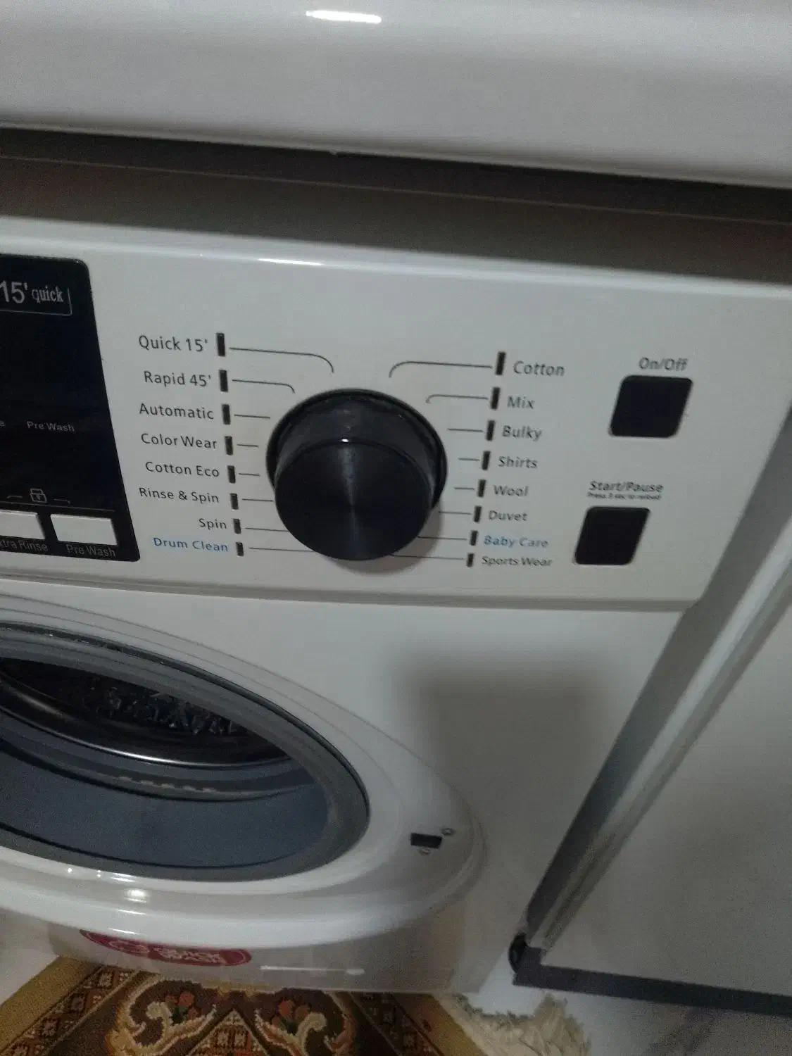 ماشین لباسشویی کرال|ماشین لباسشویی و خشک‌کن لباس|گنبد کاووس, |دیوار