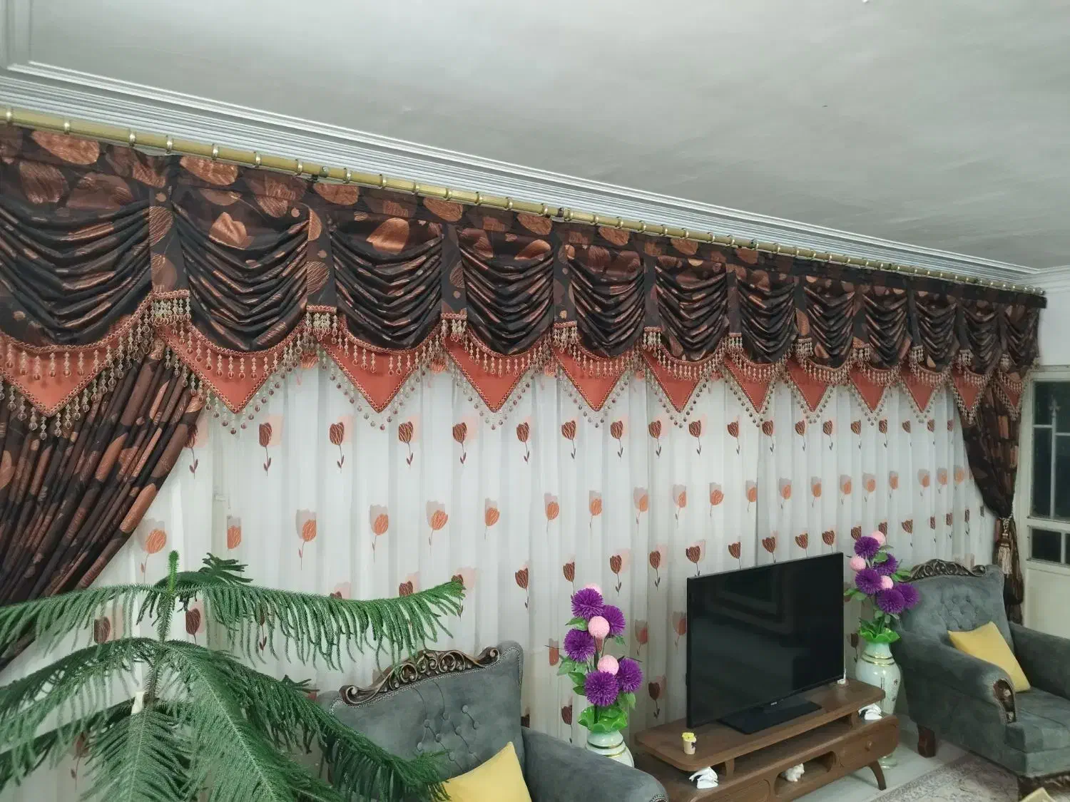 پرده|پرده، رانر، رومیزی|اسفراین, |دیوار