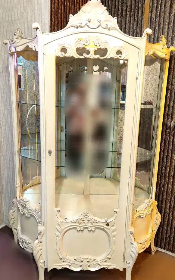 ویترین چوبی سفید|بوفه، ویترین، کنسول|تهران, هاشمآباد|دیوار