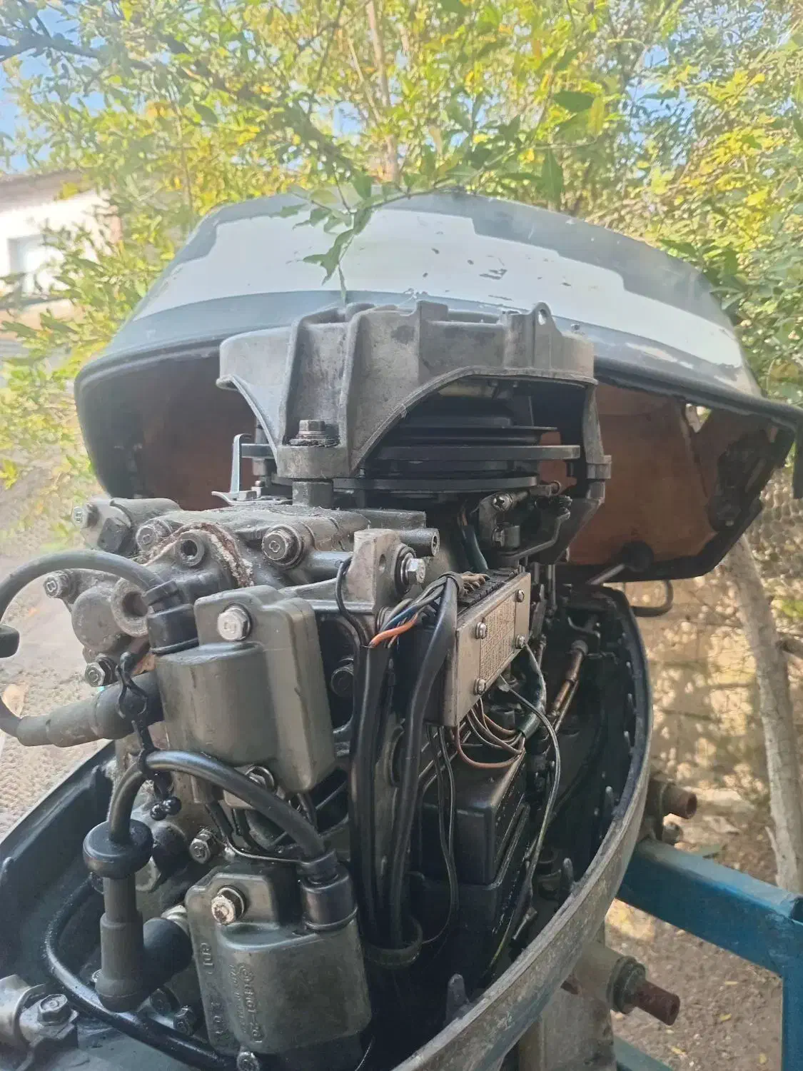 موتور قایق۵۵ دوسیندر یاماها|قایق و سایر وسایل نقلیه|بهشهر, |دیوار