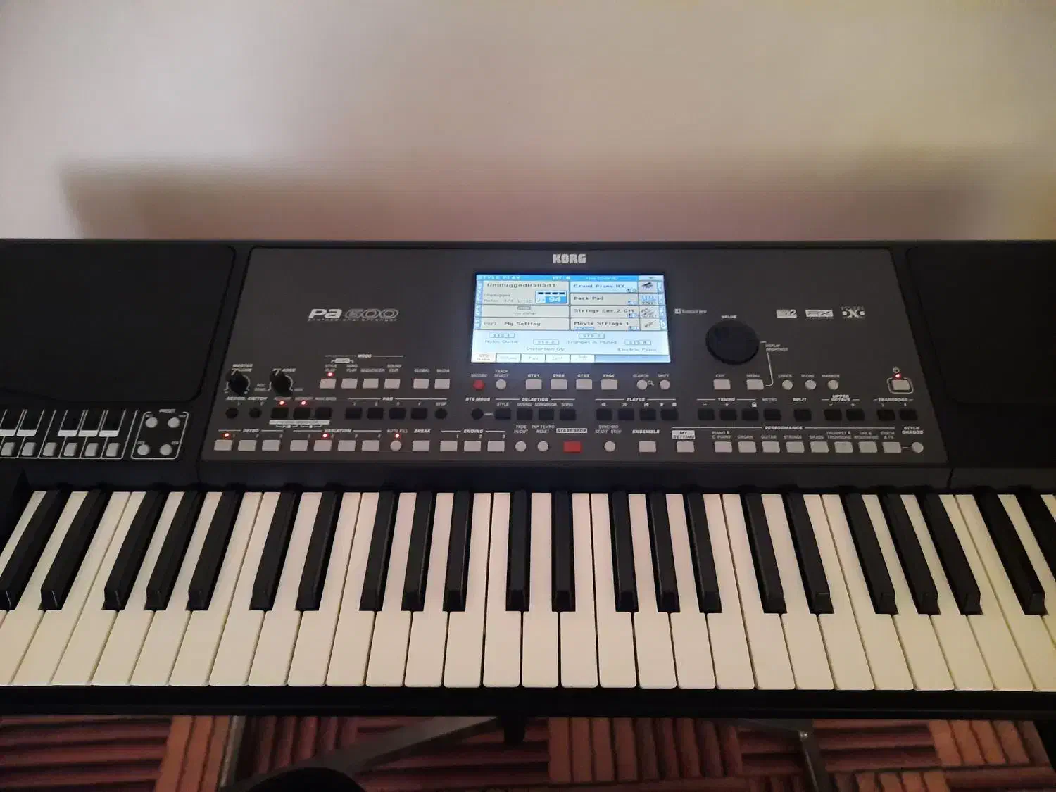 pa600gt|پیانو، کیبورد، آکاردئون|خسروشاه, |دیوار