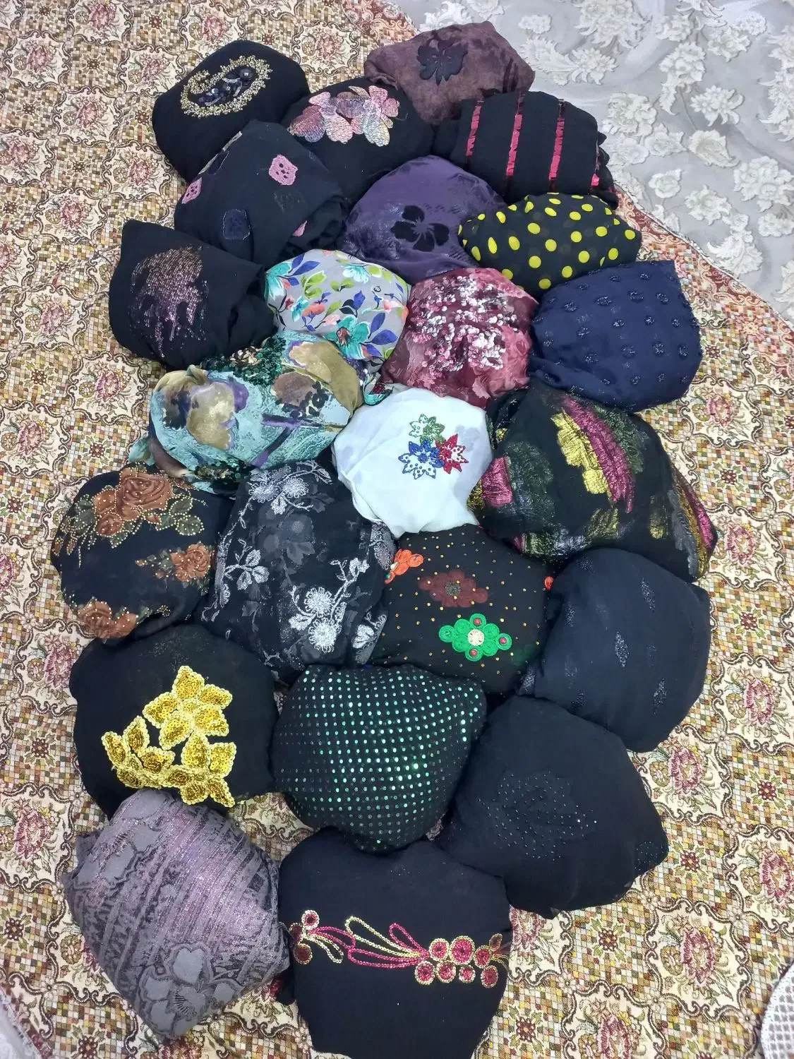 لباس کردی مانتووچادروقبادرحدنو|لباس|جوانرود, |دیوار