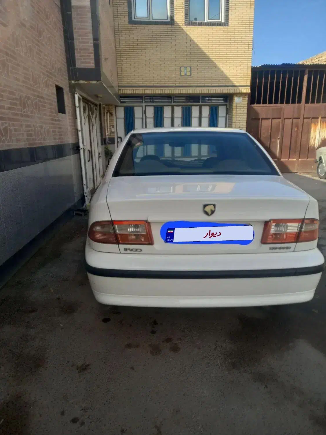 فروش سمند ای اف سون دوگانه سوز بوش مدل ۹۳|خودرو سواری و وانت|ورزنه, |دیوار