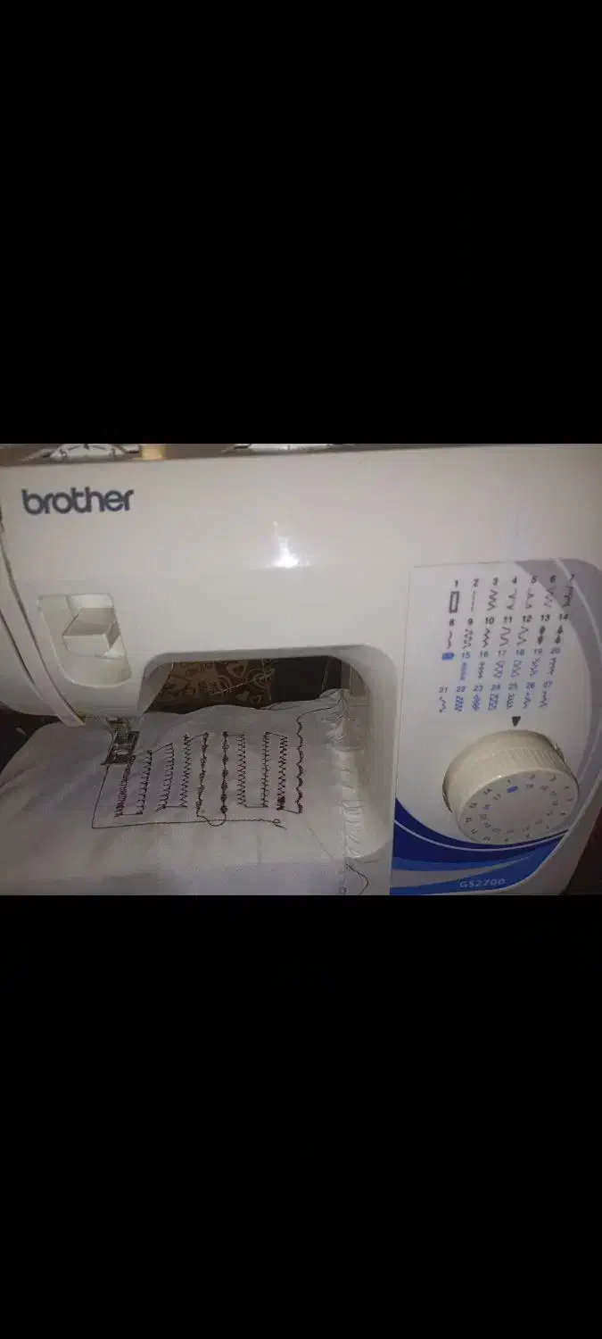 چرخ خیاطی برادر خانگی صنعتی سردوز بدنه سفید مدل گل|چرخ خیاطی و ریسندگی|همدان, |دیوار