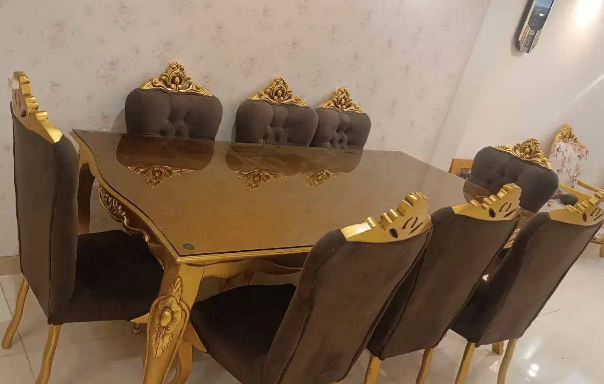 نهارخوری ۸نفره در حد نو|میز و صندلی غذاخوری|فردیس, فردیس|دیوار