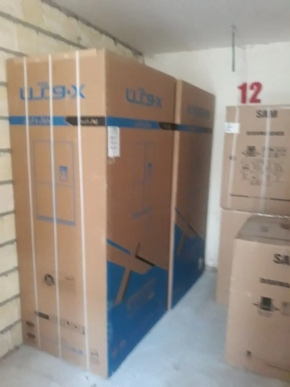 یخچال فریزر چهار درب ایکس ویژن (طرح ساید)|یخچال و فریزر|کرمانشاه, |دیوار