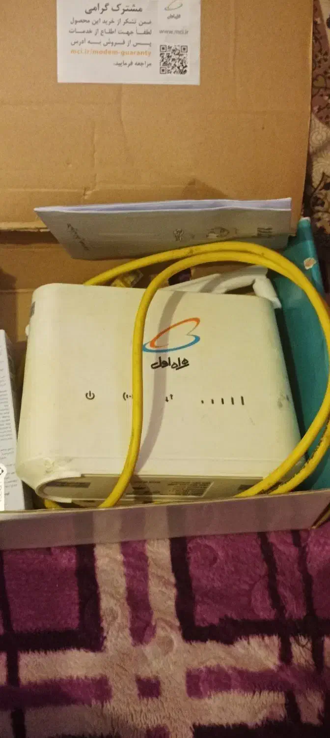 مودم سیم کارتی همراه اول مدل L443|مودم و تجهیزات شبکه|نیشابور, فردوس شمالی|دیوار