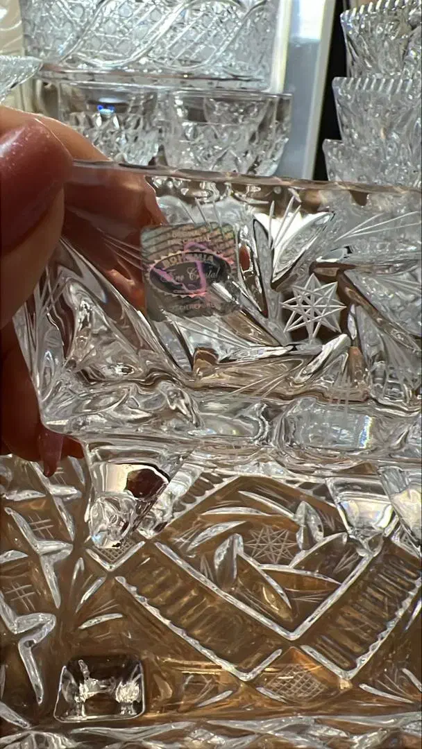 کریستال چک بوهیمیا اصل|ظروف سرو و پذیرایی|تهران, سازمان آب|دیوار