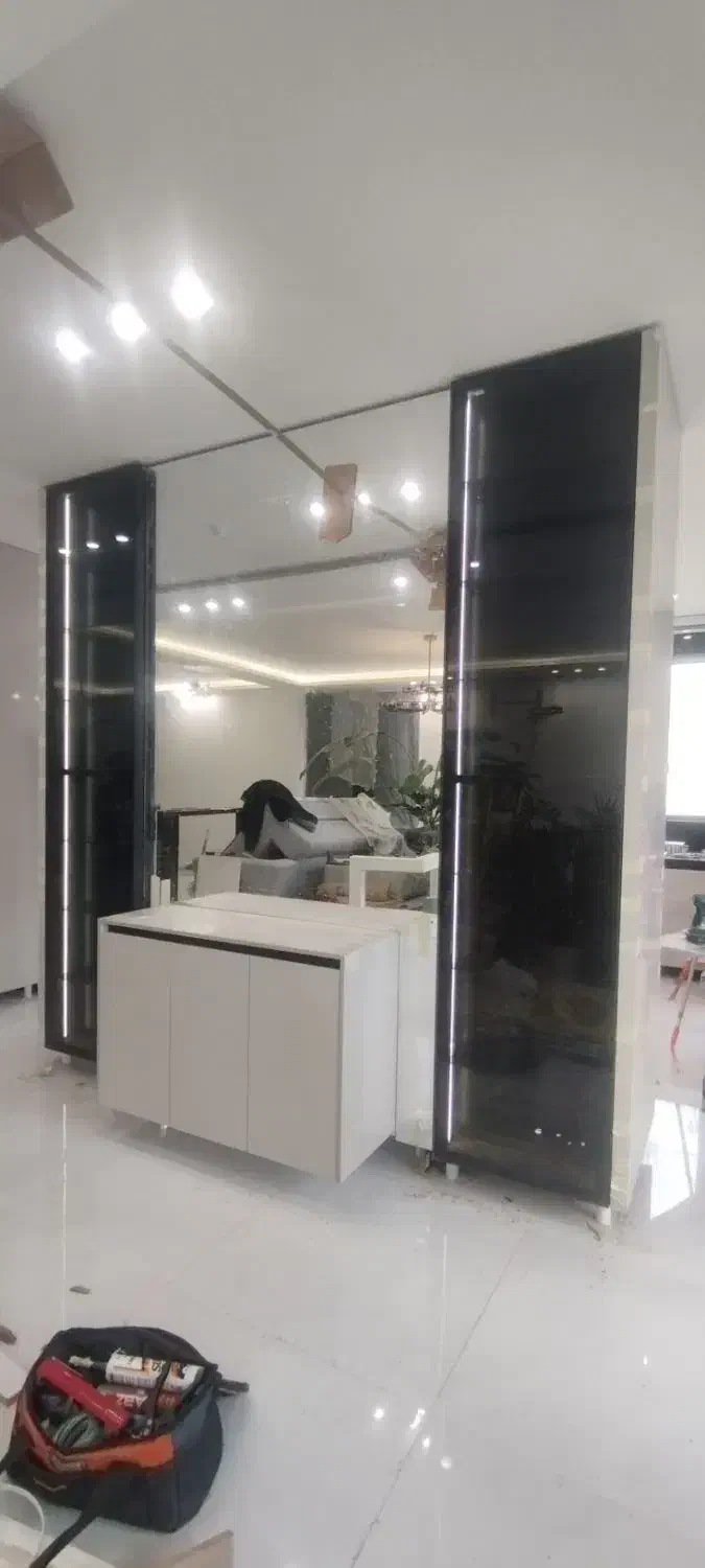 درب های شیشه ای دکوفیکس ،فریم لس|خدمات پیشه و مهارت|مشهد, حضرت حجت|دیوار