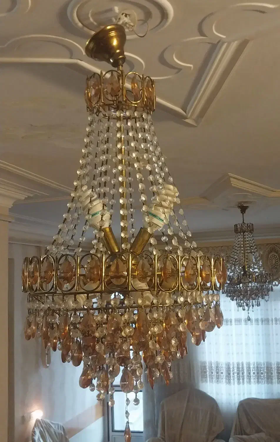 لوستر|لوستر و چراغ آویز|زنجان, |دیوار