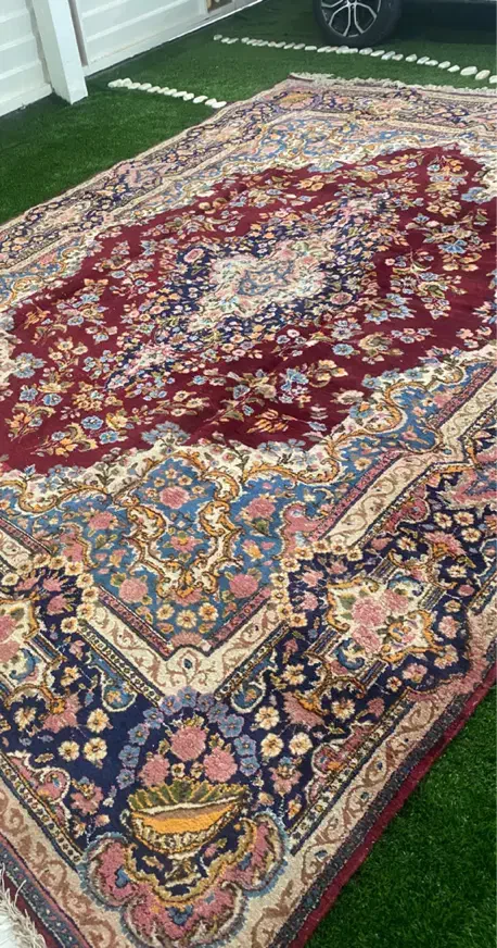 قالی دست باف|فرش|یزد, |دیوار