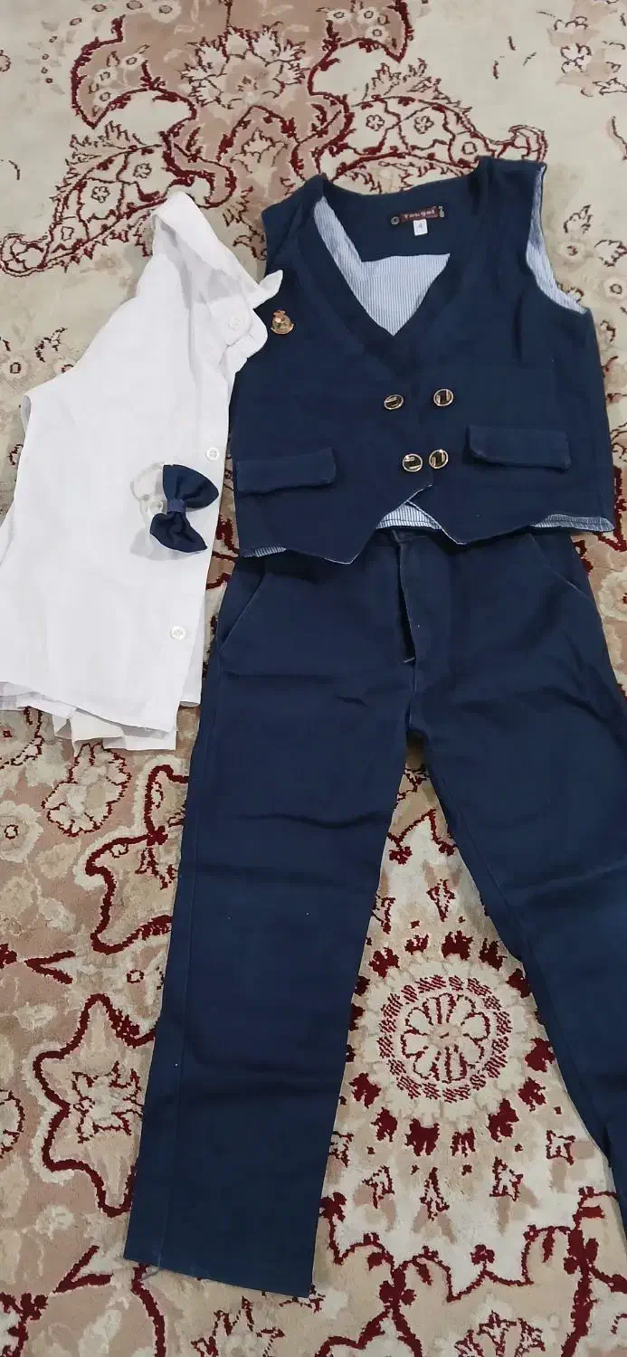 باسلام سه دسته لباس پسرانه باقیمت مناسب ب|لباس|گرمسار, |دیوار