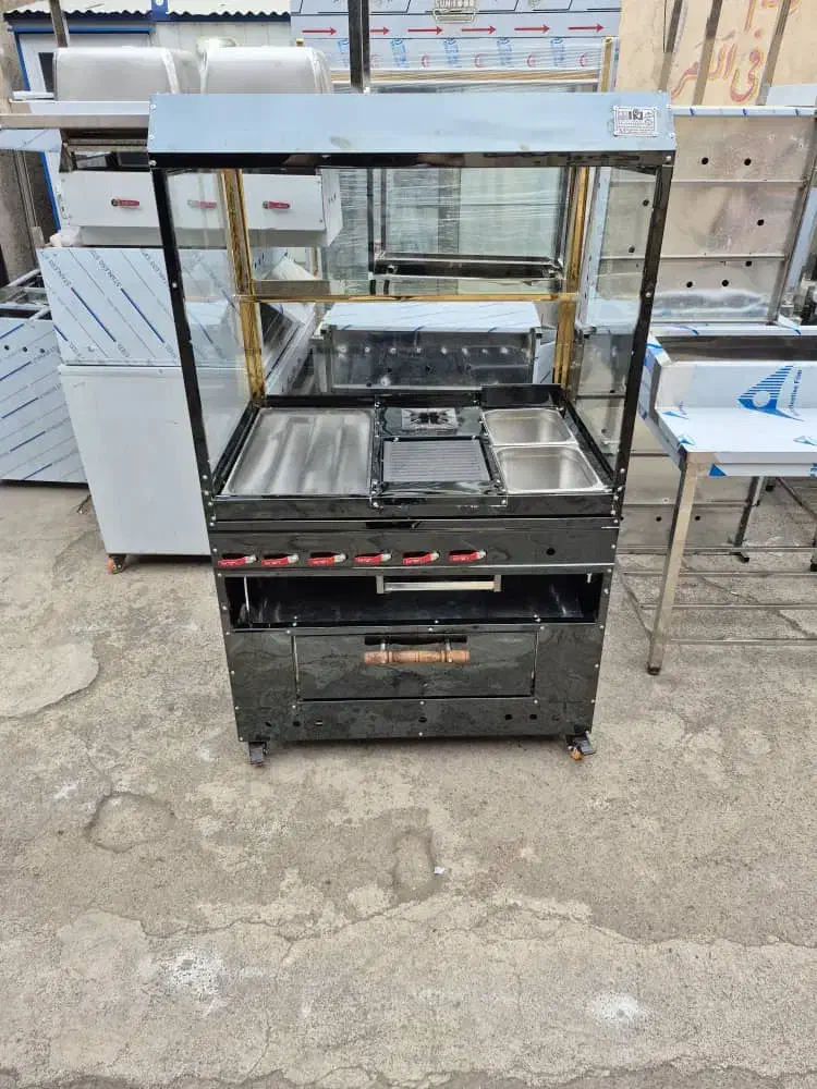 استیل تنومشکی ساندویچی rty خمیرگیر mkp فر گلی ۱۵۰۰|کافی‌شاپ و رستوران|سیرجان, |دیوار