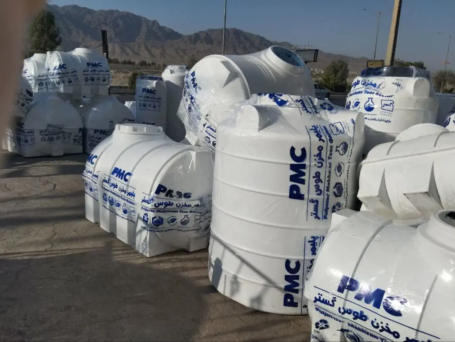 تانکر/مخزن /پلاستیکی/ پلیمری /وان آب|مصالح و تجهیزات ساختمان|بیرجند, |دیوار