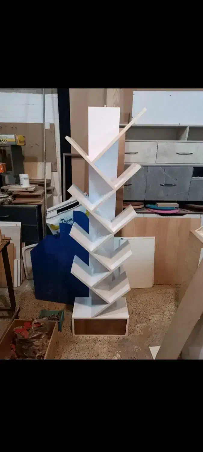 کتابخونه مدل کاج|کتابخانه، شلف، قفسه‌های دیواری|بندر ماهشهر, |دیوار