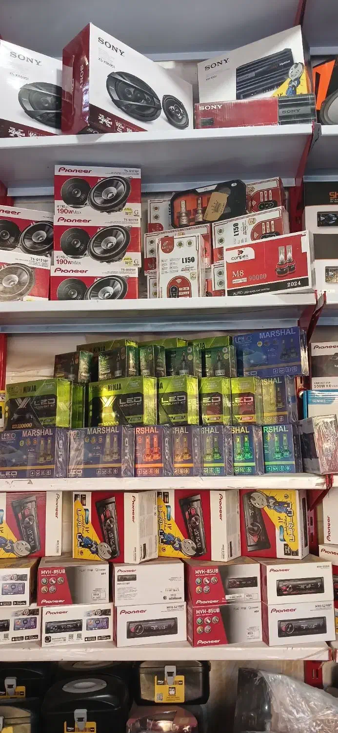 هدلایت، سیستم،آمپلی،ساب،پخش و باند|قطعات یدکی و لوازم جانبی|خرمآباد, |دیوار