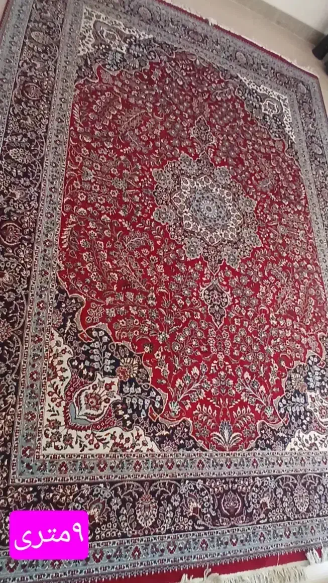 فرش ۱۲ متری یک تخته و فرش ۹ مترب یک تخته|فرش|سنقر, |دیوار