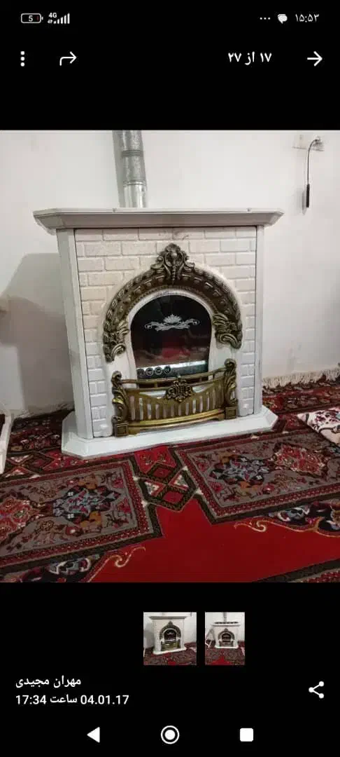 بخاری|بخاری، هیتر، شومینه|ماهدشت, |دیوار