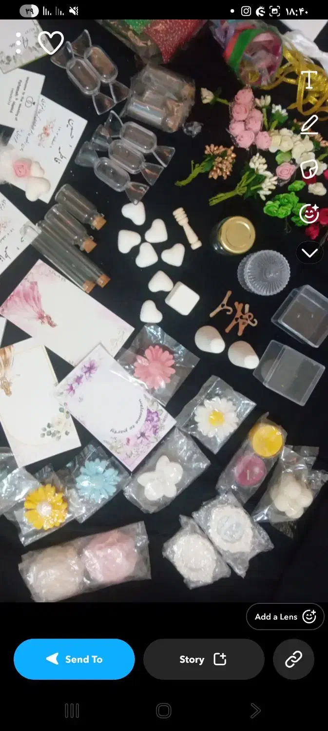 فروش متریال گیفت|صنایع دستی و سایر لوازم تزئینی|اهواز, بهارستان|دیوار