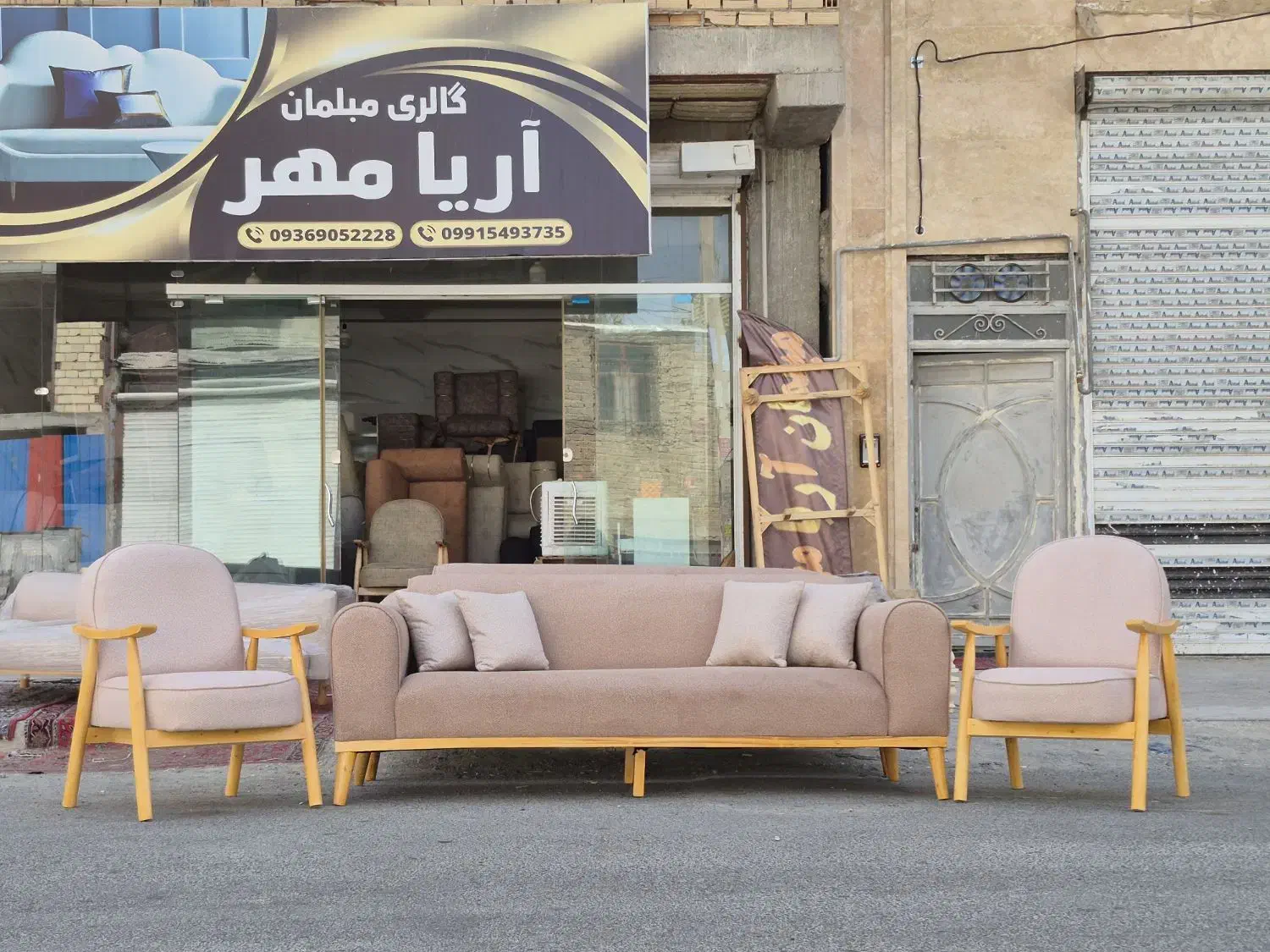 مبل ساده و کمجا موناکو بدون دوخت|مبلمان خانگی و میز عسلی|کرج, محمد آباد|دیوار