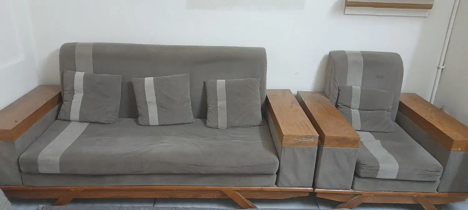 ست مبل هفت نفره با میز عسلی|مبلمان خانگی و میز عسلی|مشهد, نیزه|دیوار