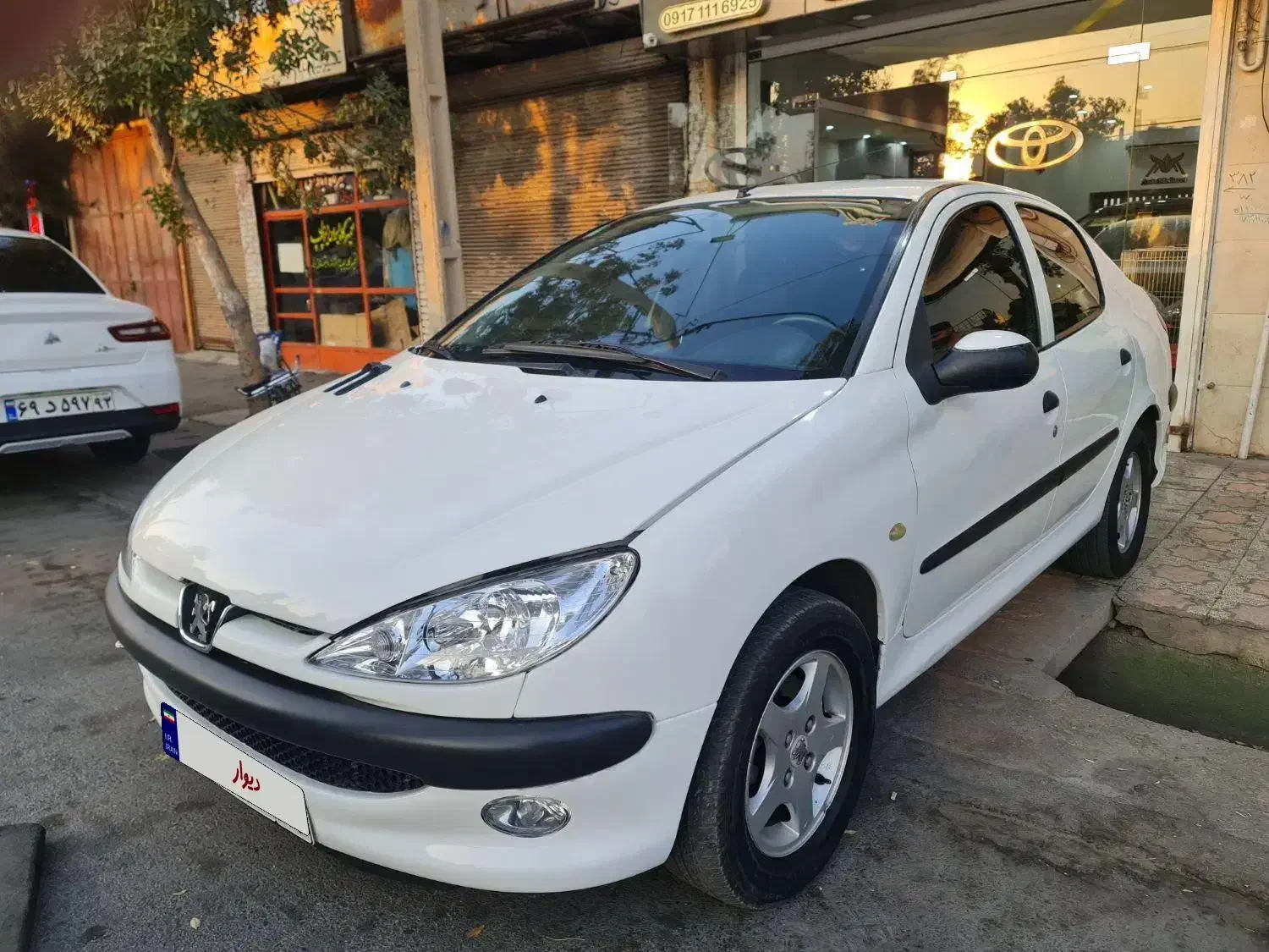 پژو 206 sd v9 اتومات مدل 88 در حد|خودرو سواری و وانت|شیراز, آزادگان|دیوار