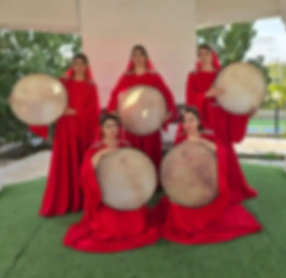 رقص گروهی و دف نوازی مجالس و مراسمات|خدمات پذیرایی، مراسم|تبریز, |دیوار