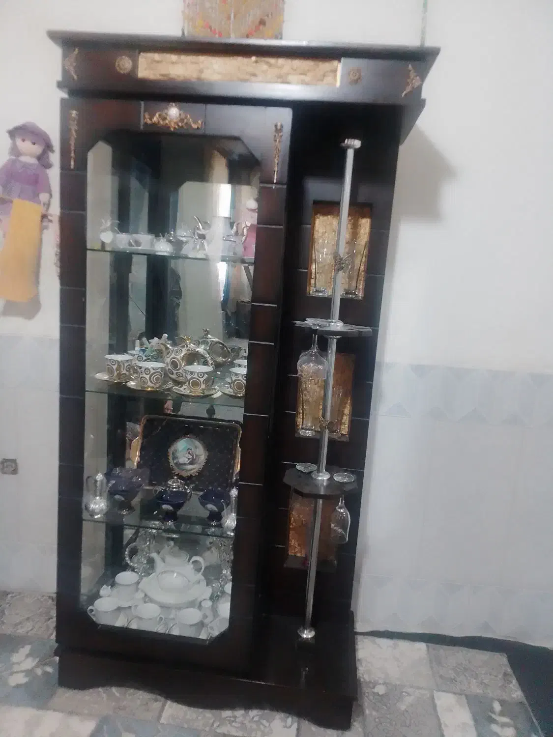 گنجه|بوفه، ویترین، کنسول|تربت‌حیدریه, حاجی یار‎|دیوار