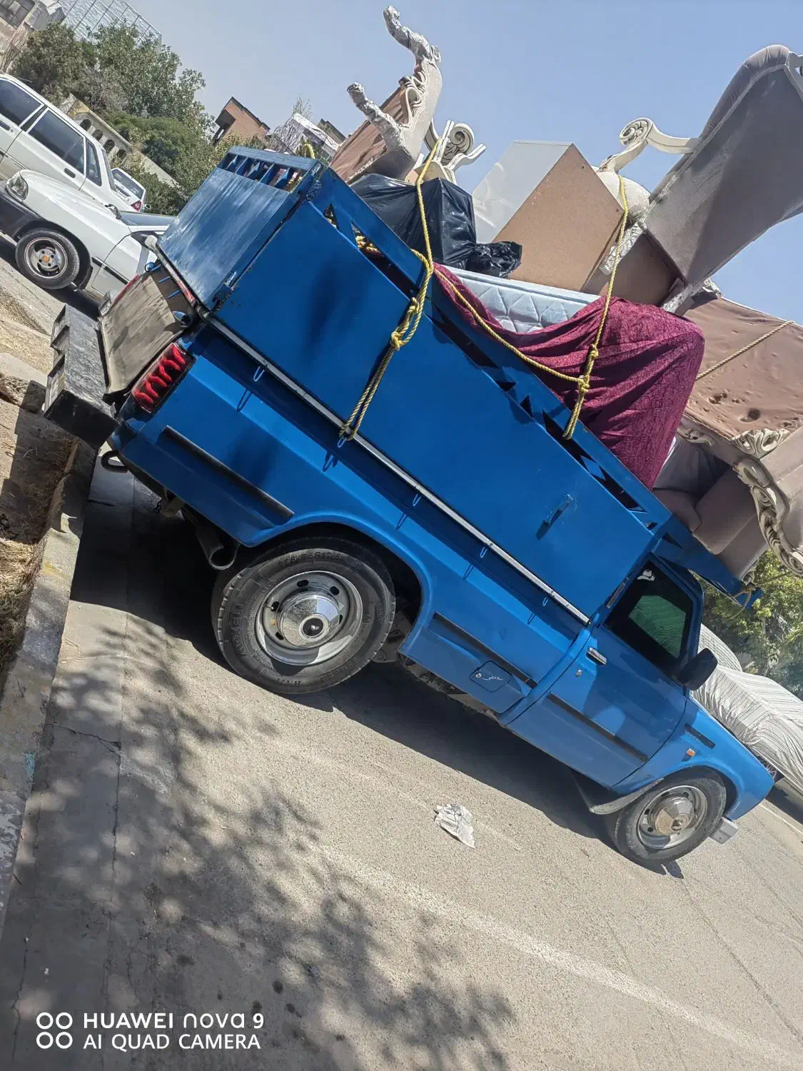 وانت تلفنی و حمل بار با نیسان و اثاث کشی منزل|خدمات حمل و نقل|کرمانشاه, |دیوار