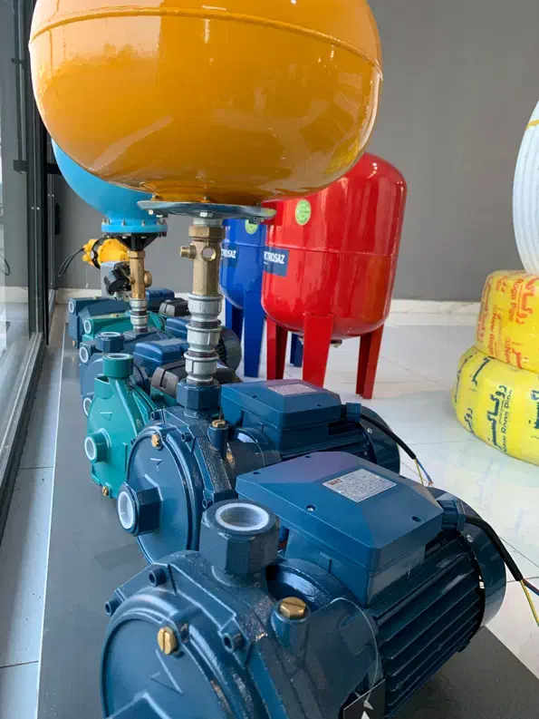 فروش انواع پمپ و منابع تحت فشار|مصالح و تجهیزات ساختمان|رشت, حومه رشت|دیوار