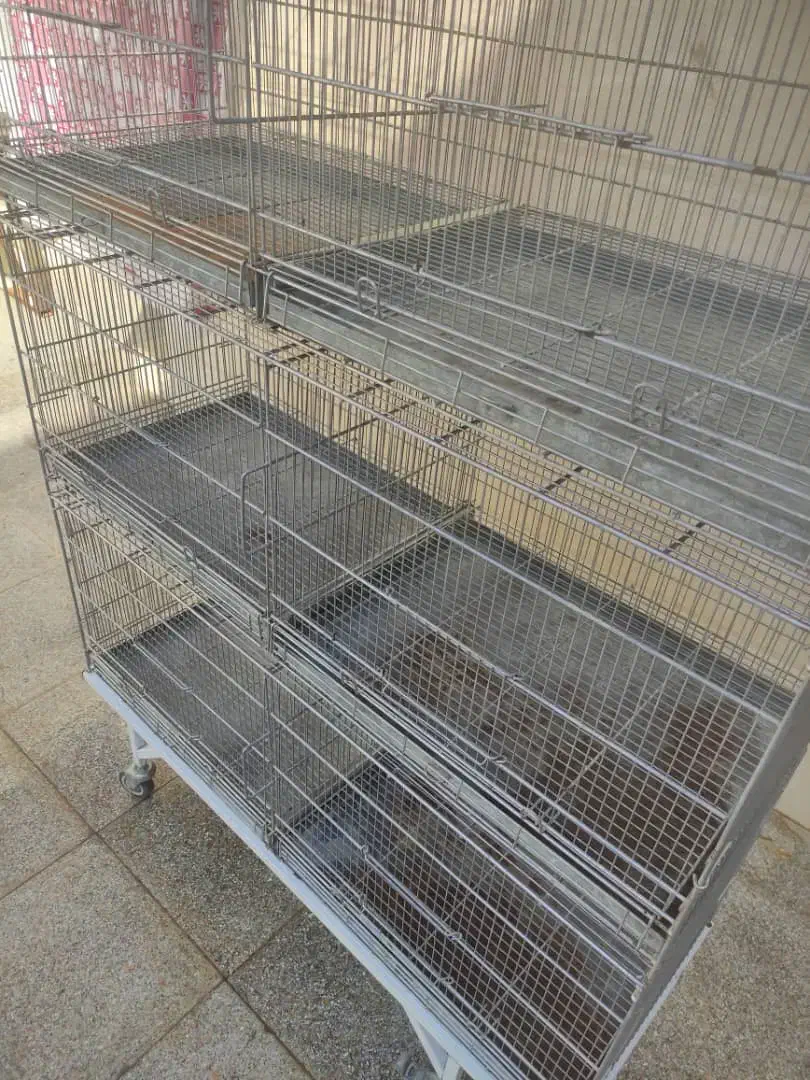 قفس ۸ خان غلامی|لوازم جانبی حیوانات|اهواز, سیصد دستگاه|دیوار