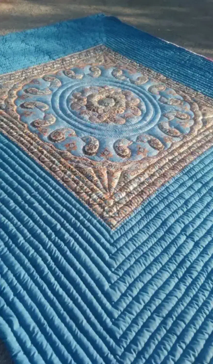 لحاف کرسی دوخت برجسته کامران ابعاد ۳.۵ در ۳.۵ فول|رختخواب، بالش، پتو|تهران, شهید رجایی|دیوار