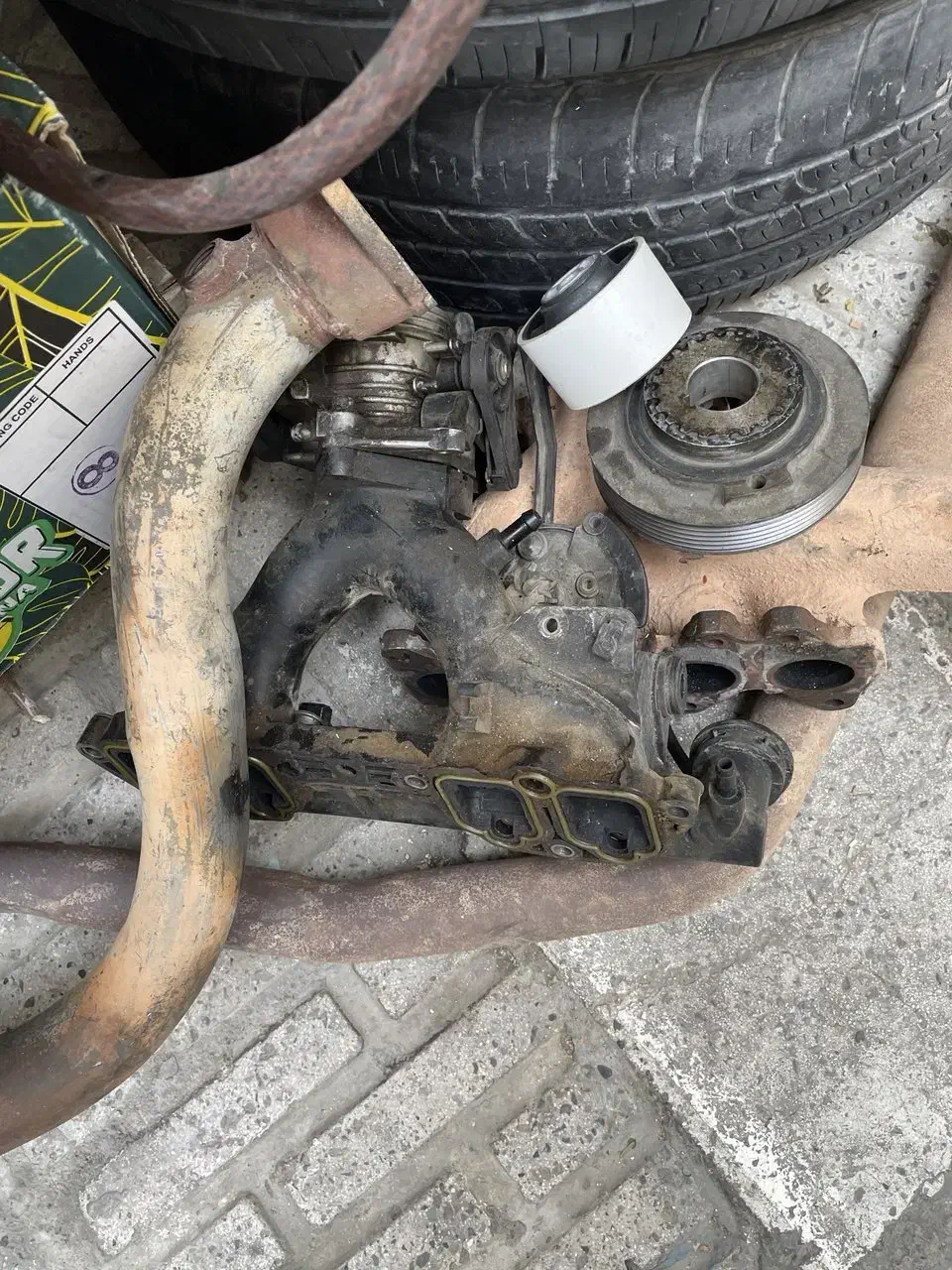 منی فول ۴۰۵ اگزوز فولی سر میل لنگ|قطعات یدکی و لوازم جانبی|اندیشه, شهرک کوثر|دیوار