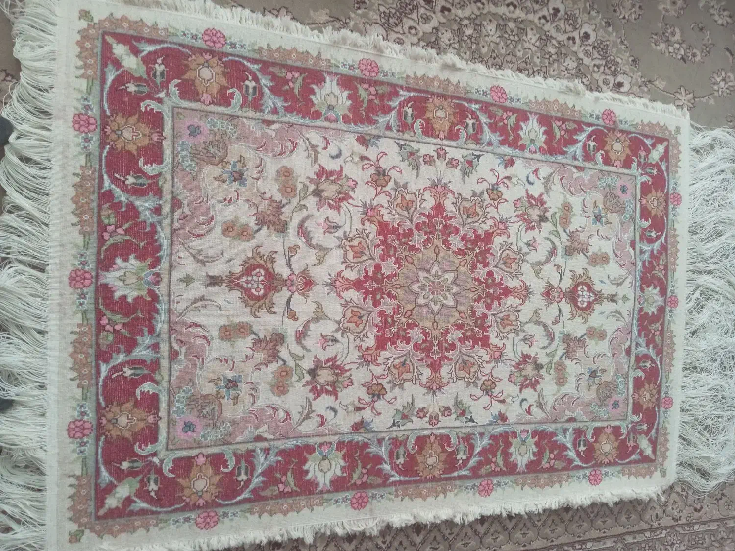 سلام قالیچه دستباف|فرش|کاشمر, |دیوار