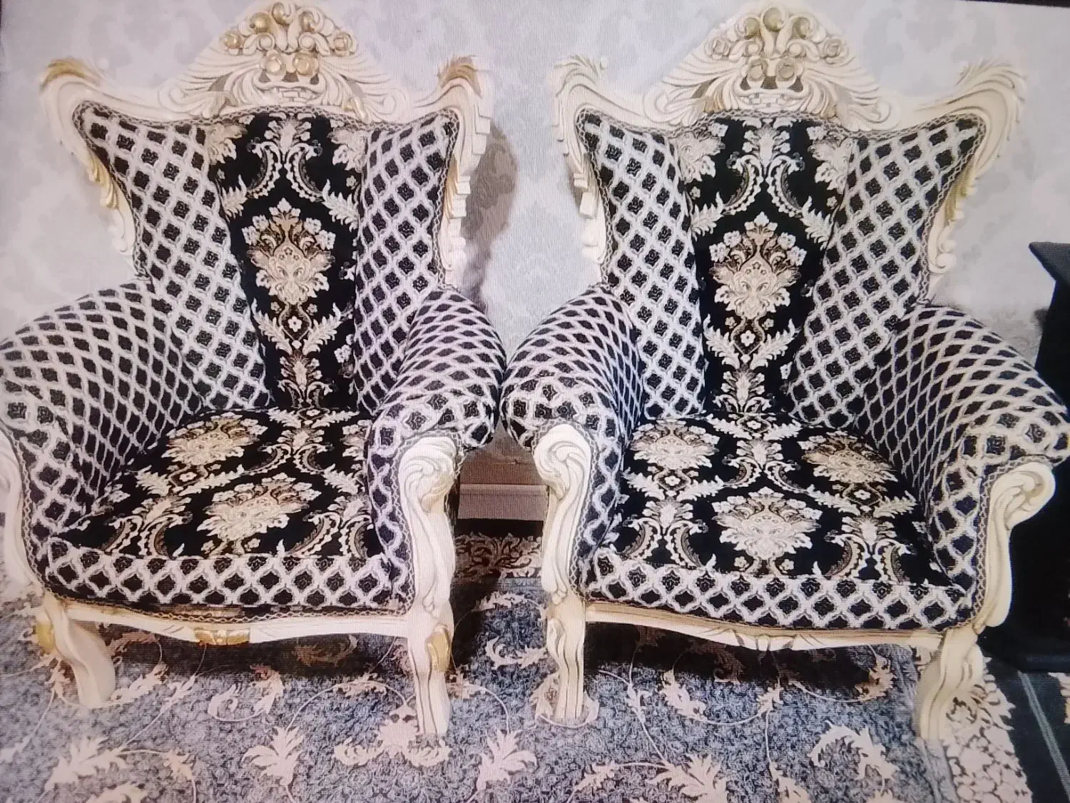 مبل سلطنتی|مبلمان خانگی و میز عسلی|کرج, کمال‌شهر|دیوار