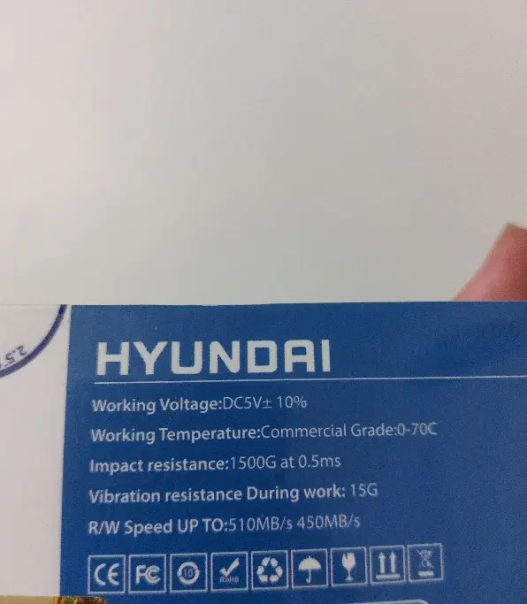 SSD 2.5 inch 1TB Hyundai|قطعات و لوازم جانبی رایانه|کرج, کرج نو|دیوار